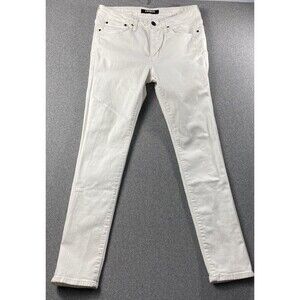 Express Women White Jean Slim Size 30x30